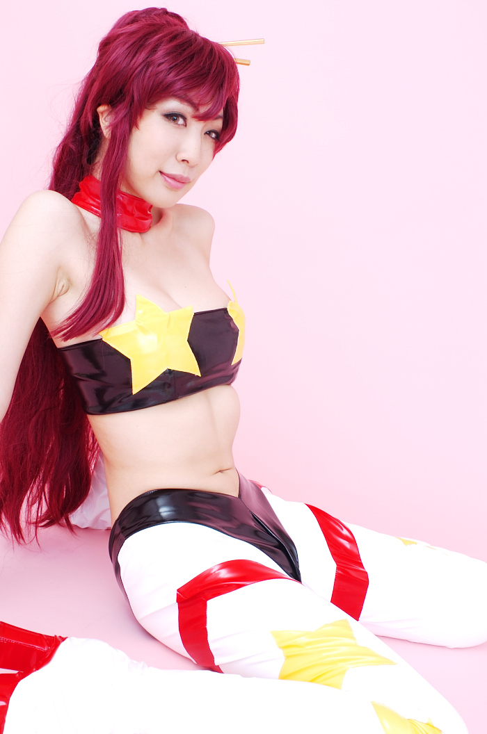 [Cosplay]  Tengen Toppa Gurren Lagann - Big Tits Yoko